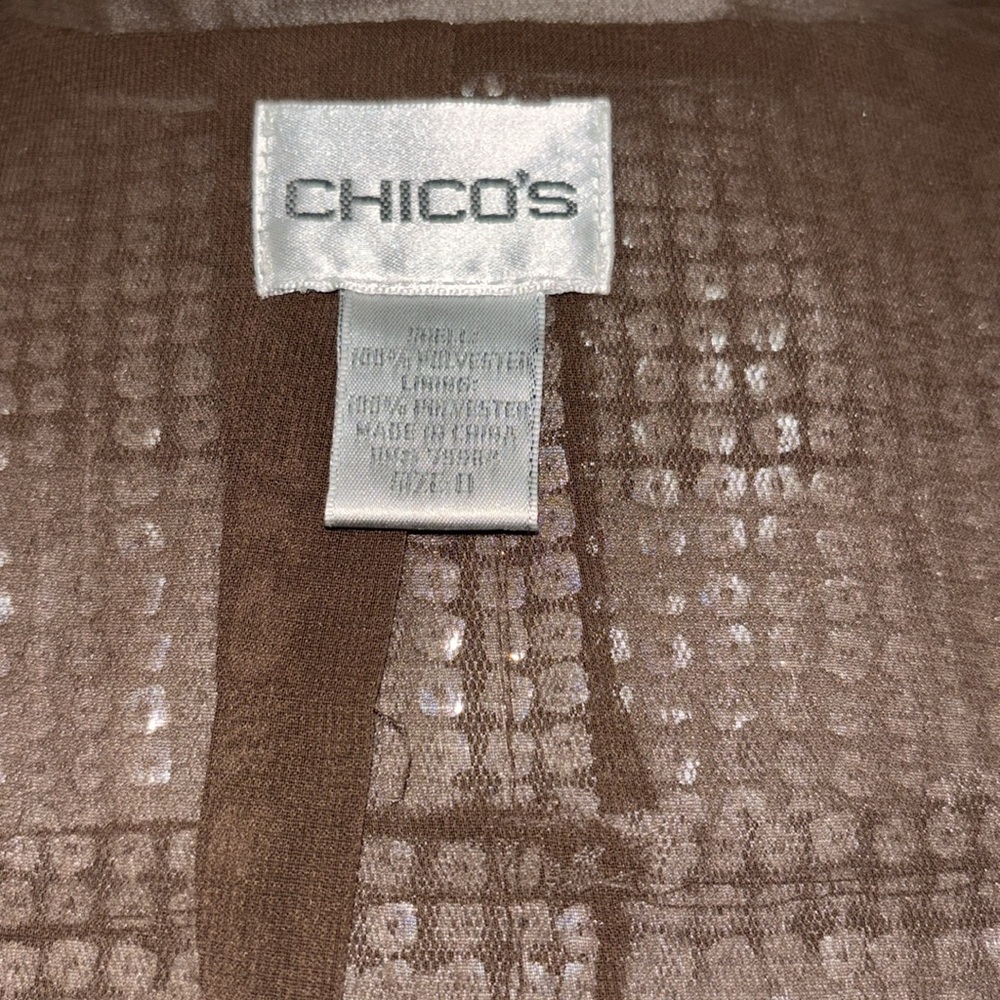 Chico’s Sequin Jacket - Picture 6 of 7